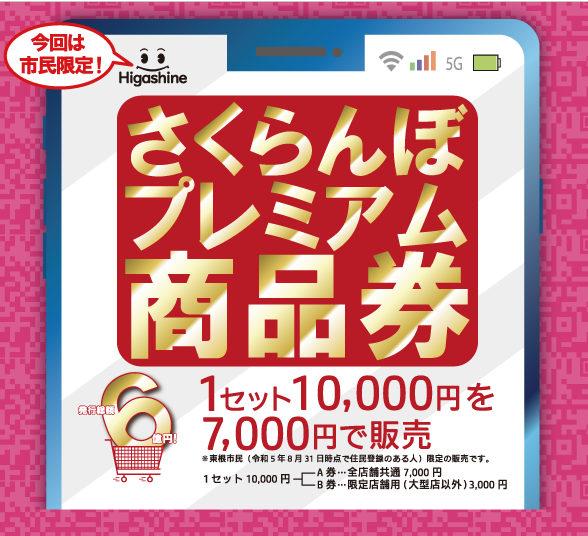 商品券ポスター画像