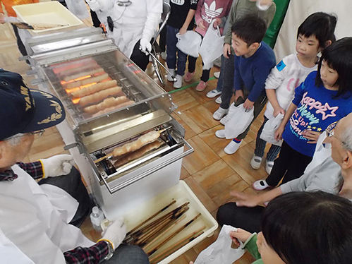 手作り焼き麩出前食育教室1