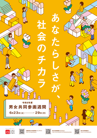 男女共同参画週間ポスターR８